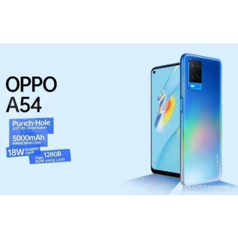 OPPO A54 ORIGINAL CAMERAPHONE GARANSI RESMI