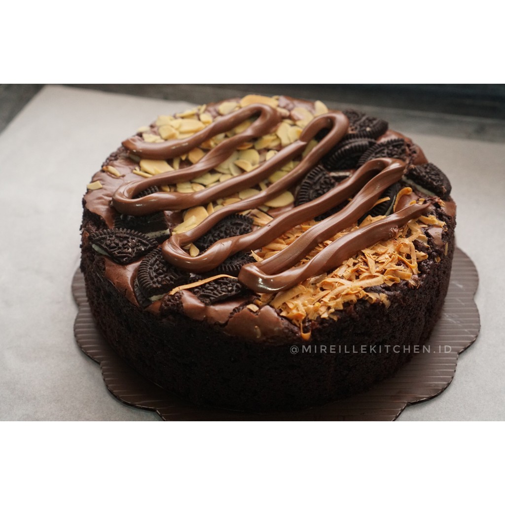 

Brownies panggang (cake-nutella)