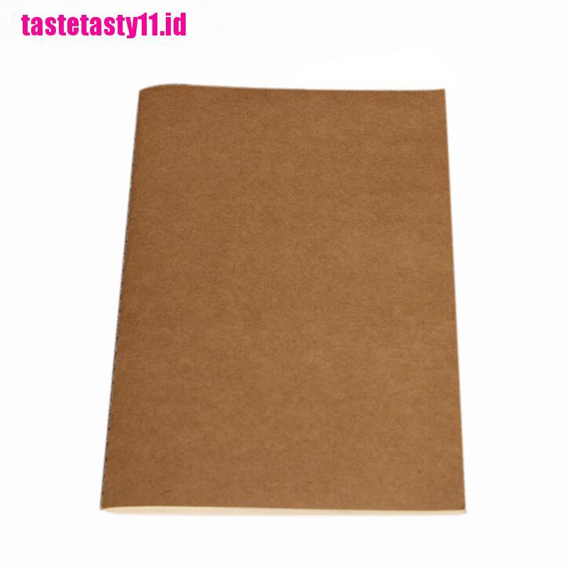 【TTID】Kraft paper notebook blank notepad book vintage journal notebooks