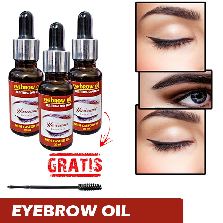 Hope Store - Eyebrow Oil Serum Eyelash Penumbuh &amp; Penebal Bulu Mata Cepat Paling Ampuh !!!