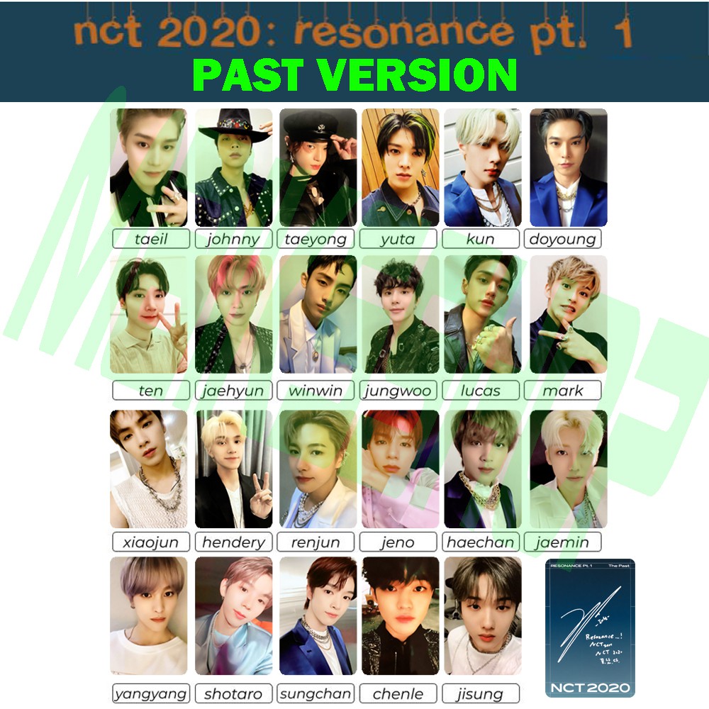 NCT Resonance 2020 Photocard Kpop