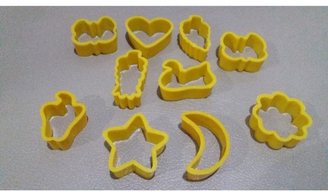 1 Set Cetakan Kue Kering / Bangket Plastik