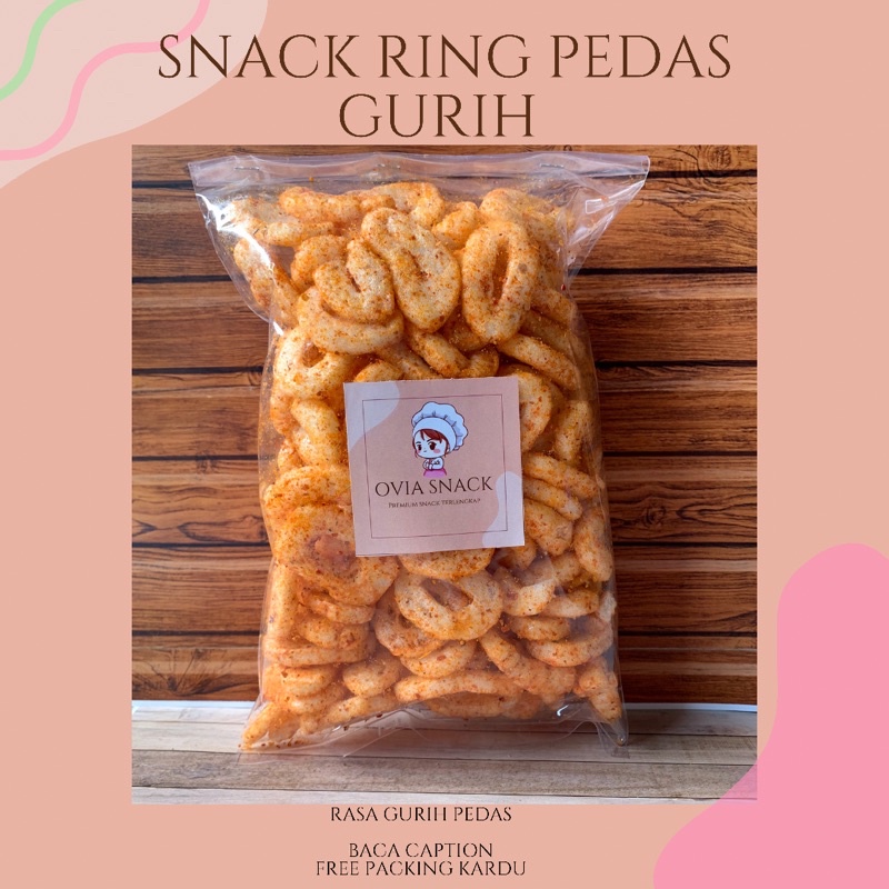 

SNACK RING PEDAS 250gr / CEMILAN KILOAN