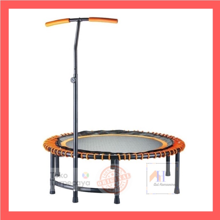 Trampolin Dengan Handle Soleil 114 Cm