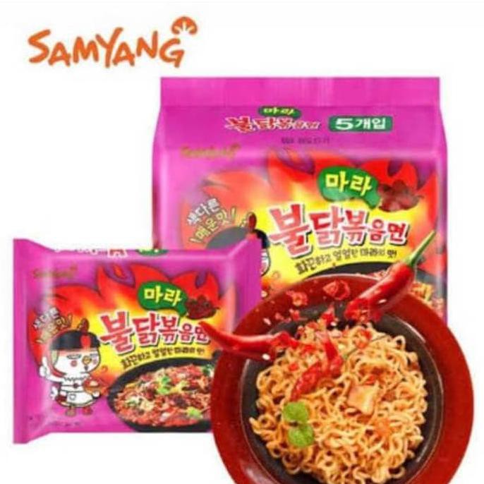 

SAMYANG MALA HOT CHICKEN FLAVOR RAMEN