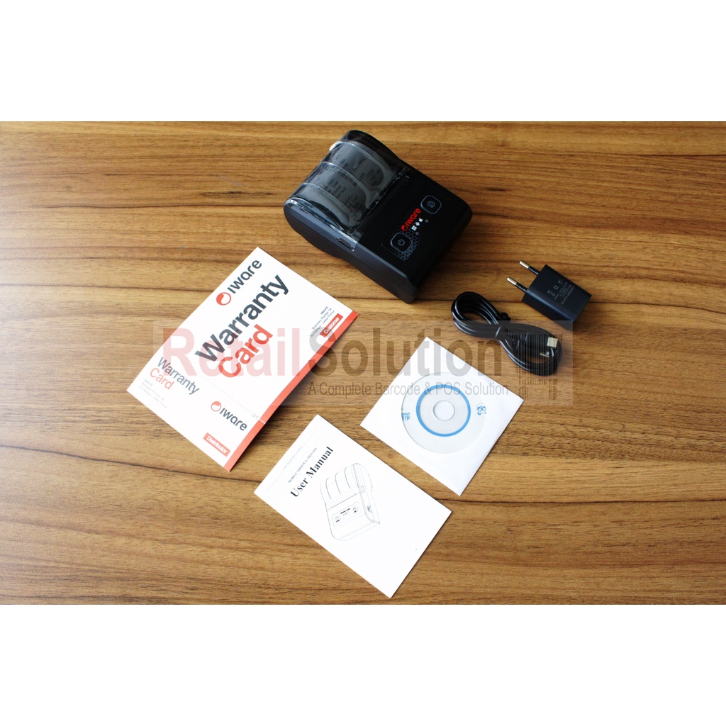 Printer Thermal Bluetooth RPP02N 58mm - Iware MP58BB / MP-58BB / MP58