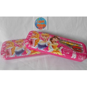 

Tempat Pensil Kaleng Motif Princes - Berisi Pensil, Penghapus, Rautan