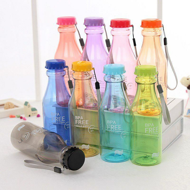 JT - Botol Minum Unik BPA Free Anti tumpah Bentuk Soda my bottle