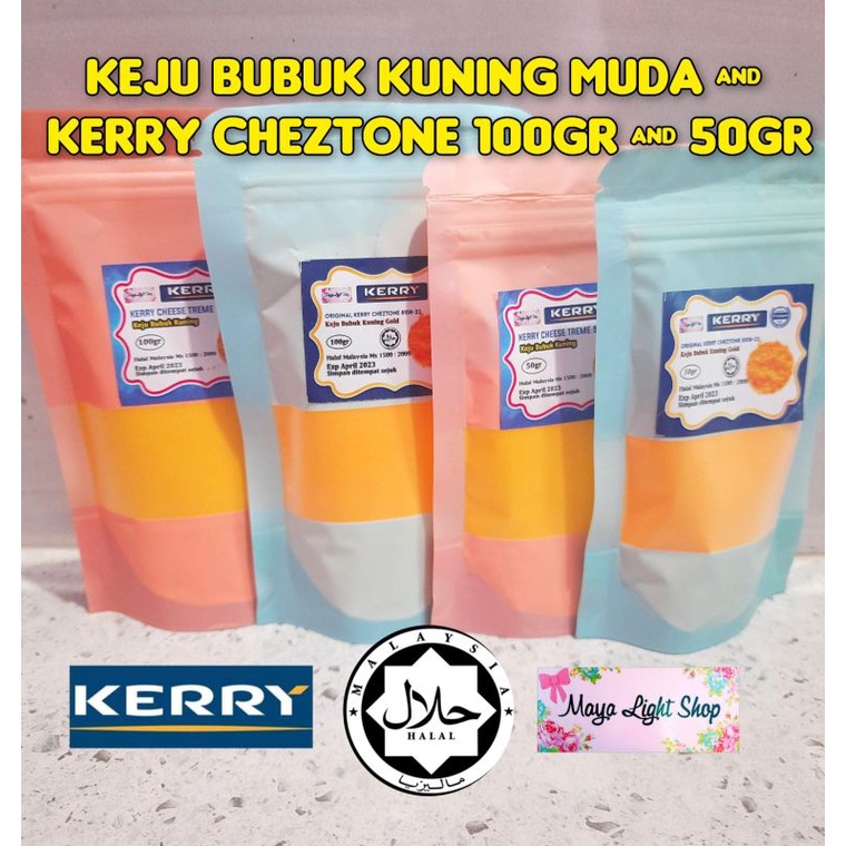 Kerry cheztone 50gr 100gr Halal murah keju bubuk cheeze powder saus keju cheese sauce original