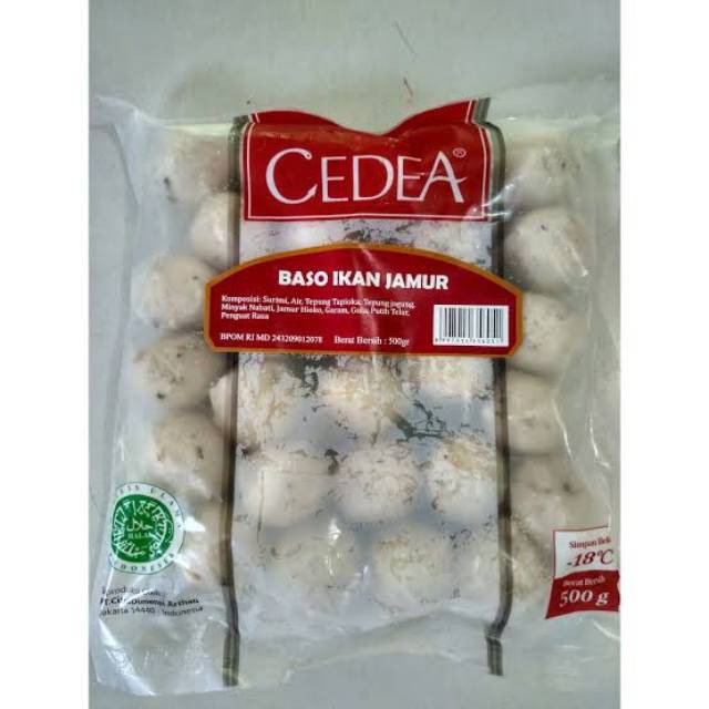 

CEDIA BASO IKAN DENGAN JAMUR 500GR