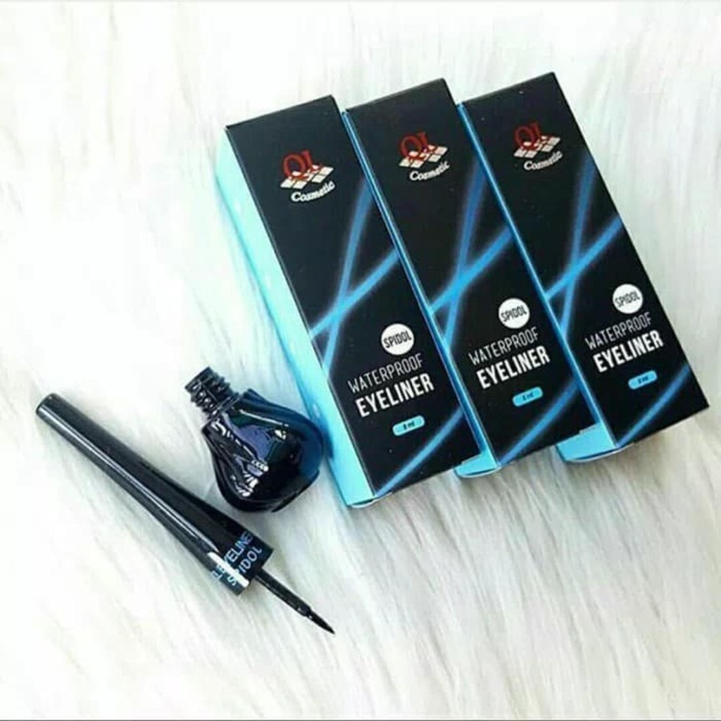 [ORI] EYELINER SPIDOL WATERPROOF TAHAN LAMA ORIGINAL BPOM | QL EYELINER SPIDOL