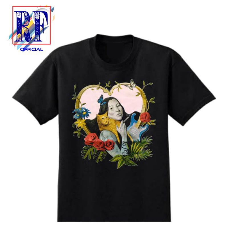 Kaos DANILLA X NGOBRYLS danila riyadi baju hitam/black pria wanita dewasa remaja anak tshirt tee man