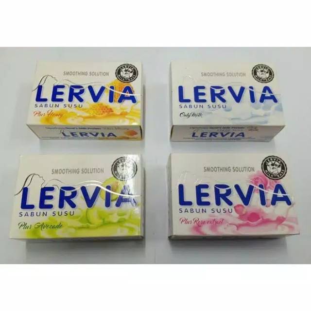 Lervia sabun susu 90 gram