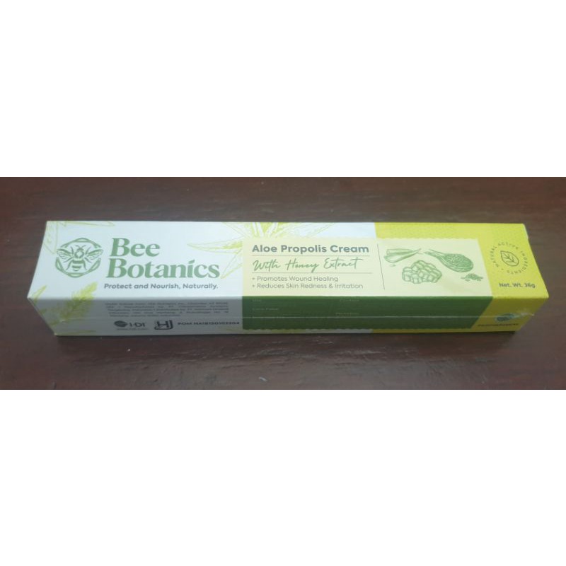 Bee Botanics Aloe Propolis Cream HDI - Herbal Jerawat Luka Bakar Bekas luka