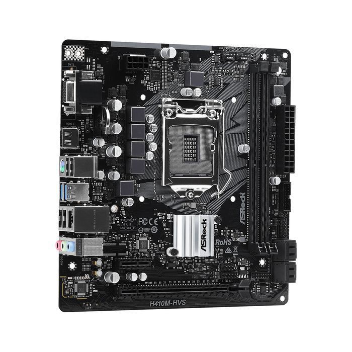 ASRock H410M-HVS (LGA1200, H410, DDR4, USB3.2, SATA3)