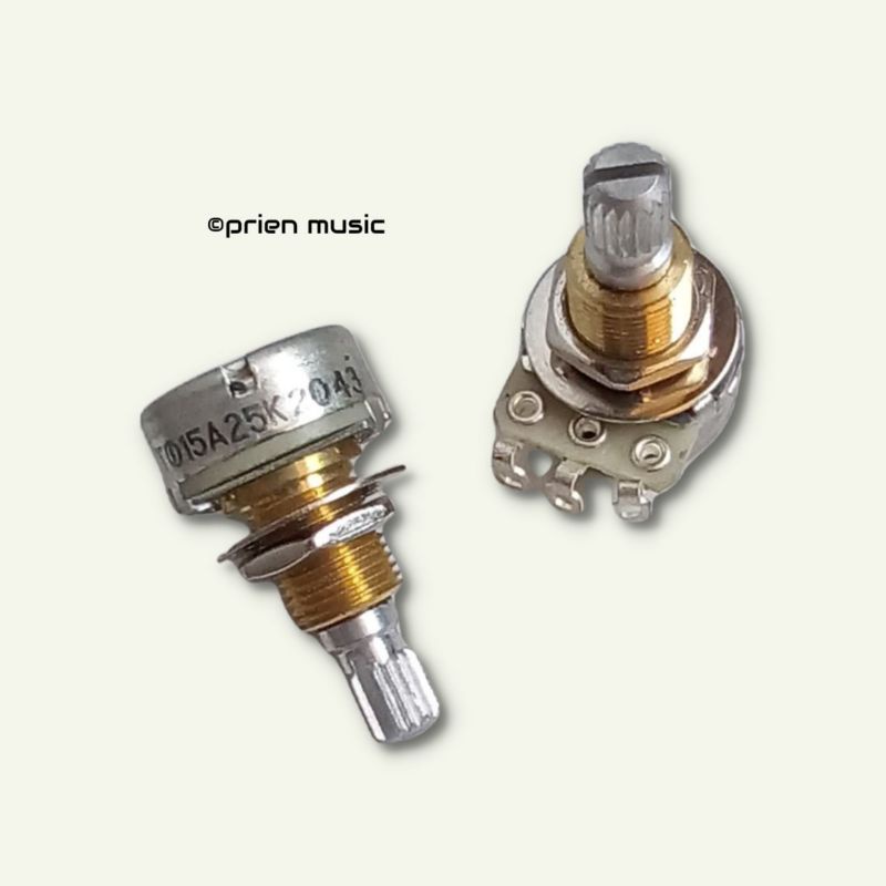 Potensio volume tone EMG A25K aktif humbucker pickup