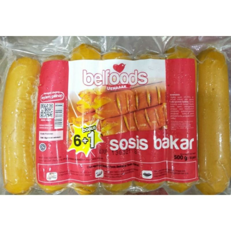 

Belfoods sosis ayam bakar 500 gram