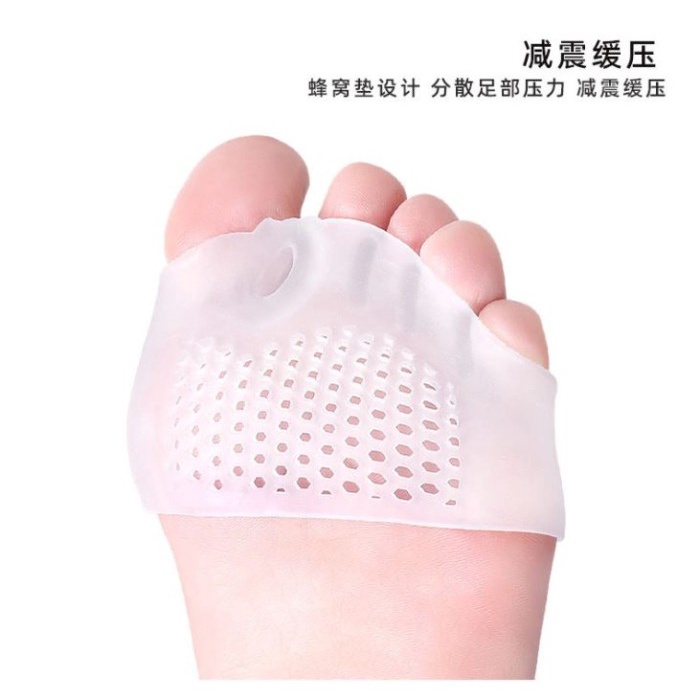 Insole Gel Silikon Pemisah Jari Kaki Koreksi Bunion hallux valgus Toe