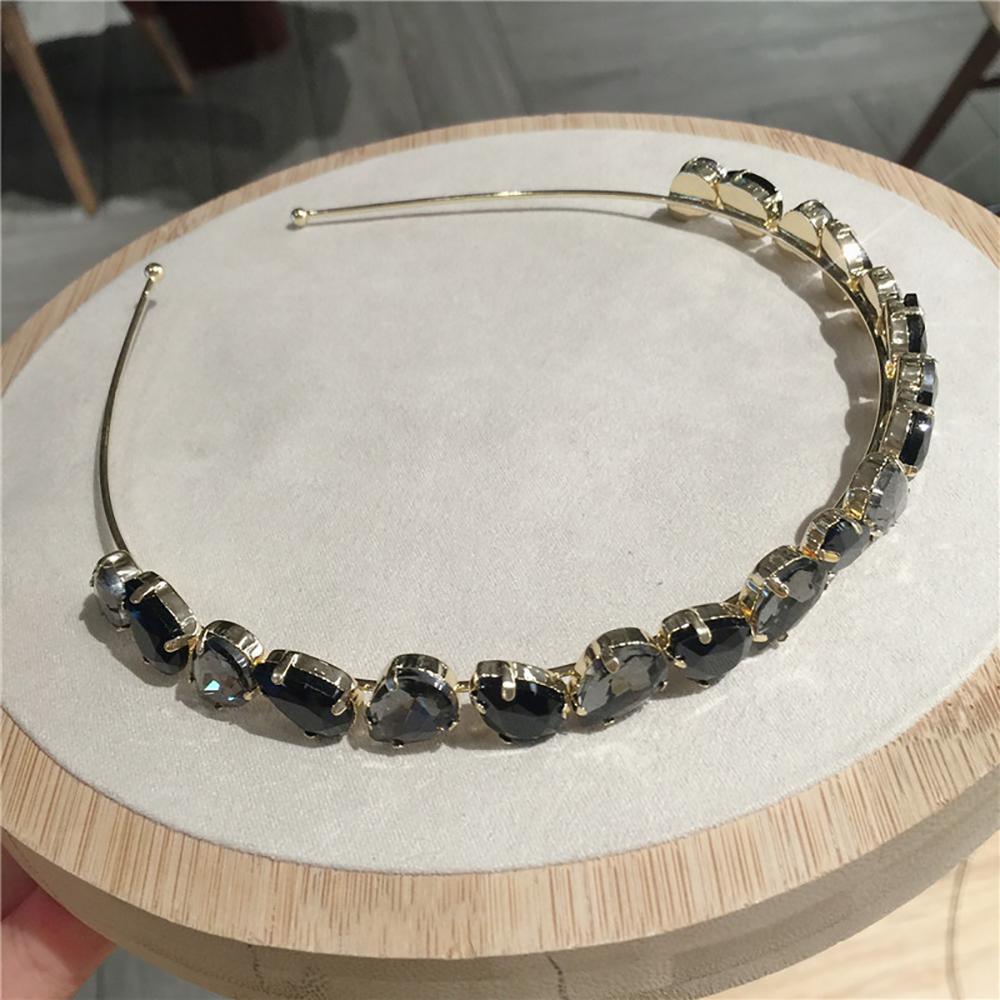 Rebuy Berlian Imitasi Rambut Hoop Indah Korea Wanita Bridal Hairband Gadis Aksesoris Rambut