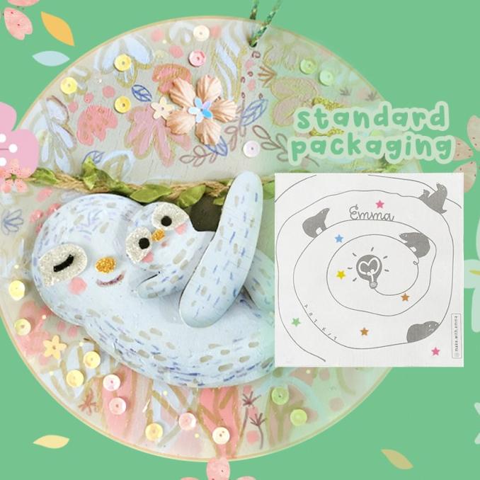 

NEW! Make With Emma Art Kit: Mommy Sloth
