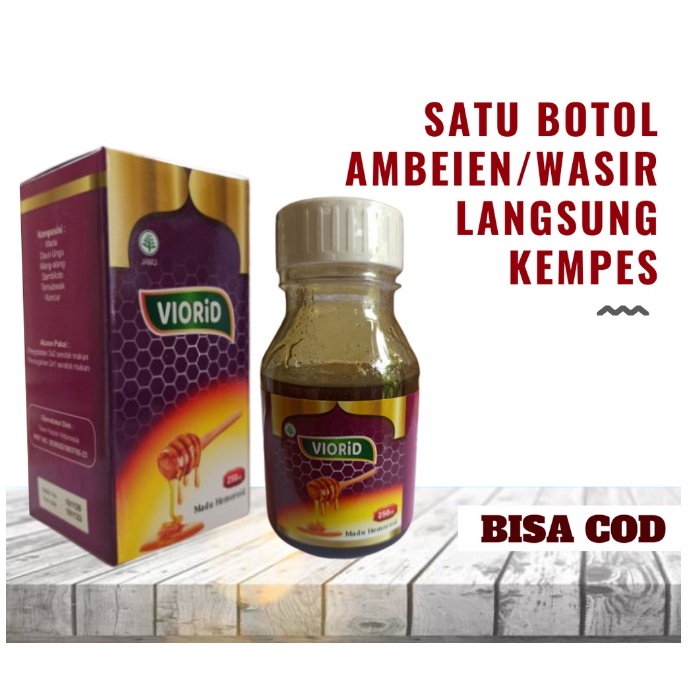 Viorid MADU obat Ambeyen herbal ampuh atasi Wasir Luar Dalam