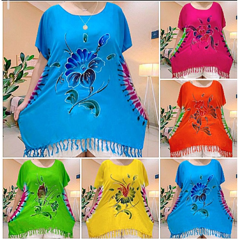 baju bali jumbo baju santai jumbo wanita baju bali tie dye bigsize wanita bahan rayon halus dan adem