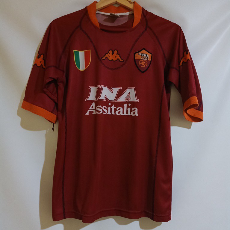 Jersey AS Roma Campione d'Italia 2001/02 Home Batistuta 20