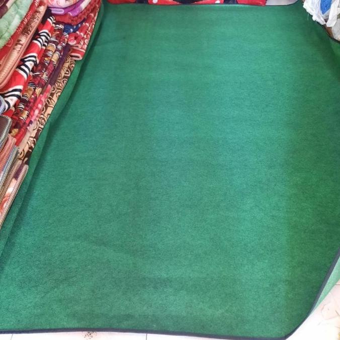 Db72 Karpet Lantai Permadani Polos Lesehan Rumah Makan List Hitam Emer Asyaqilashop