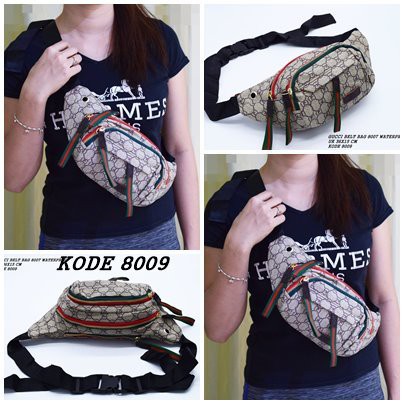 value pack waist bag / sling bag g/c & belt bag premium tas pinggang wanita import serbaguna
