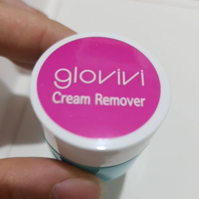 Glovivi remover eyelash extension utk cream melepas bulumata sambung