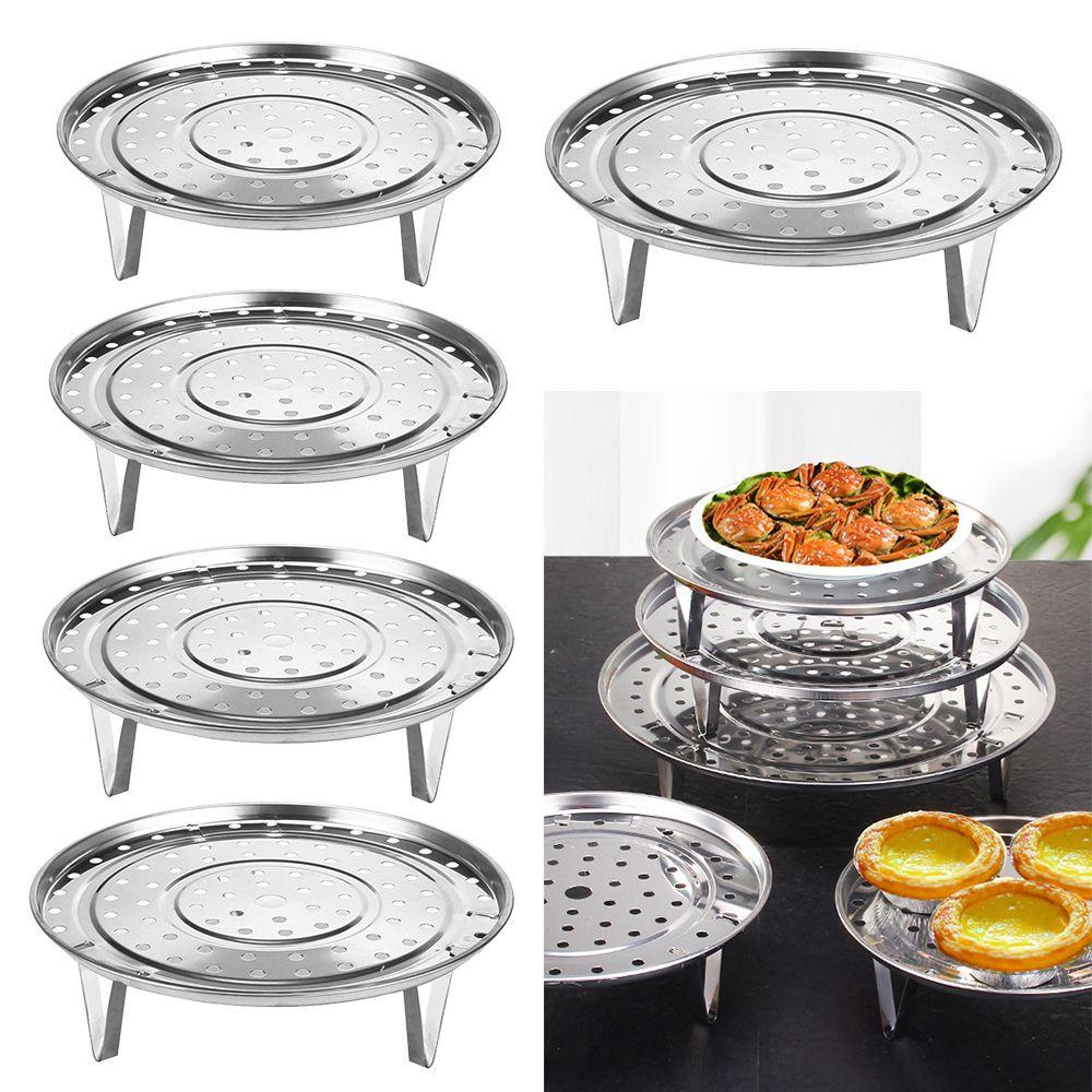 Chookyy Steamer Rak Multifungsi Stainless Steel Tray Stand Pot Steaming