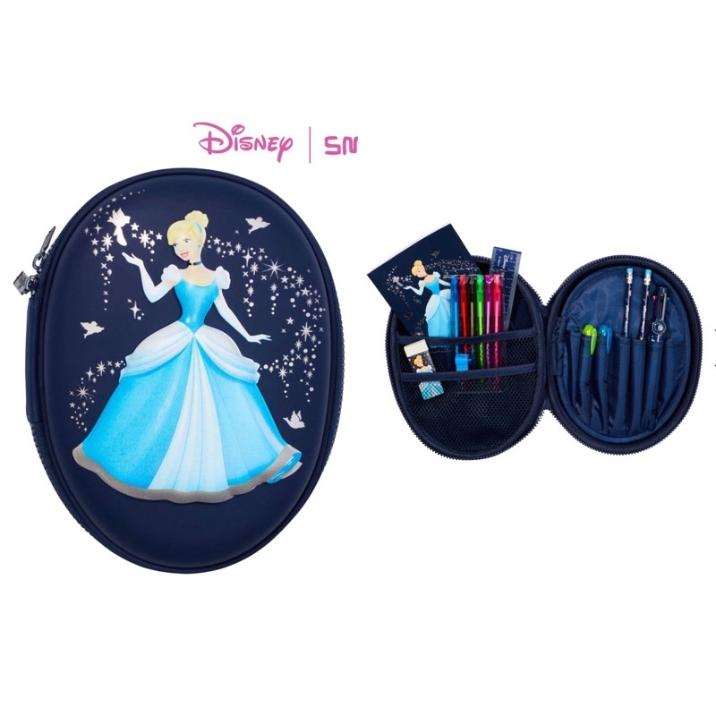 

SMIGGLE X DISNEY HARD CASE PENCIL CASE KID CINDERELLA/TEMPAT PENSIL SMIGGLE