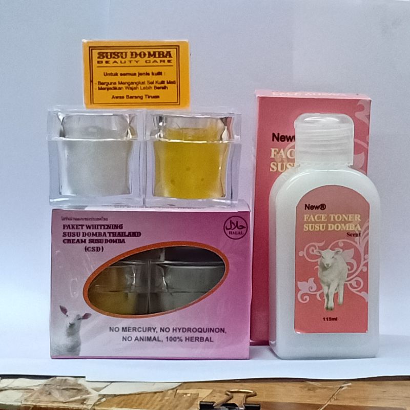 Paket Cream Csd Besar + Toner 4in1 Super