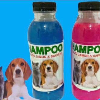 shampo kucing dan anjing 200 ml anti kutu jamur dan pelebat bulu