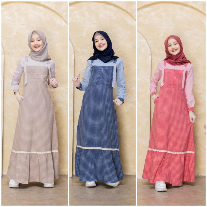 Gamis rauna terbaru / Rauna Remaja RR 330/ RR 331/ RR 332 / Gamis Remaja Rauna