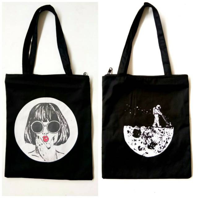 YA 449 - Totebag Art 2 / Totebag Kanvas / Totebag Kuliah