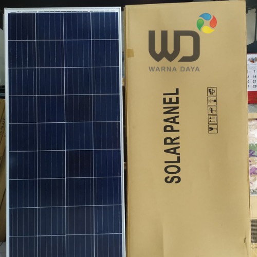 Jual Panel Surya Solar Cell 150wp Poly SUN ASIA Free Packing Kayu ...