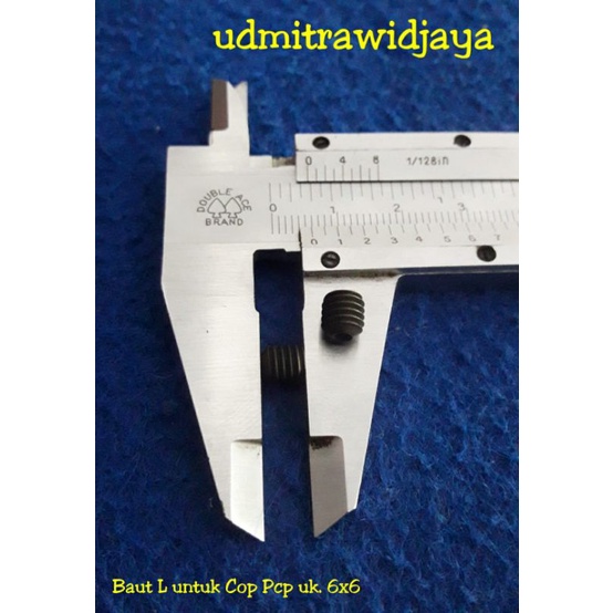 Baut L lontop uk 4x12 baut rumah valve baut L cop pcp PCP Uk. 6x6 6x8 6x12 baut tanpa kepala set L