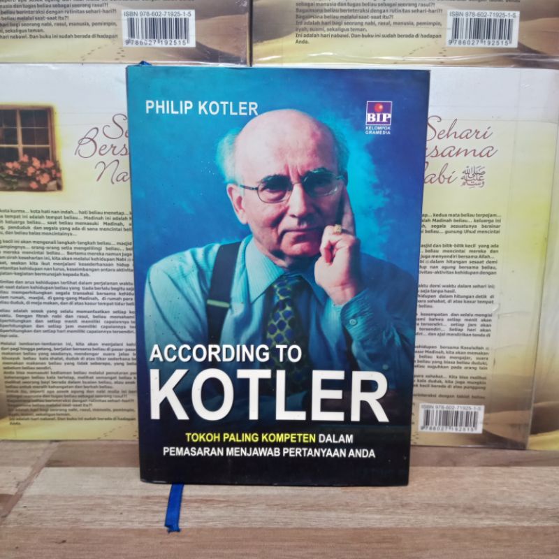 

BUKU ORIGINAL - ACCORDING TO KOTLER TOKOH PALING KOMPETEN DALAM PEMASARAN MENJAWAB PERTANYAAN ANDA