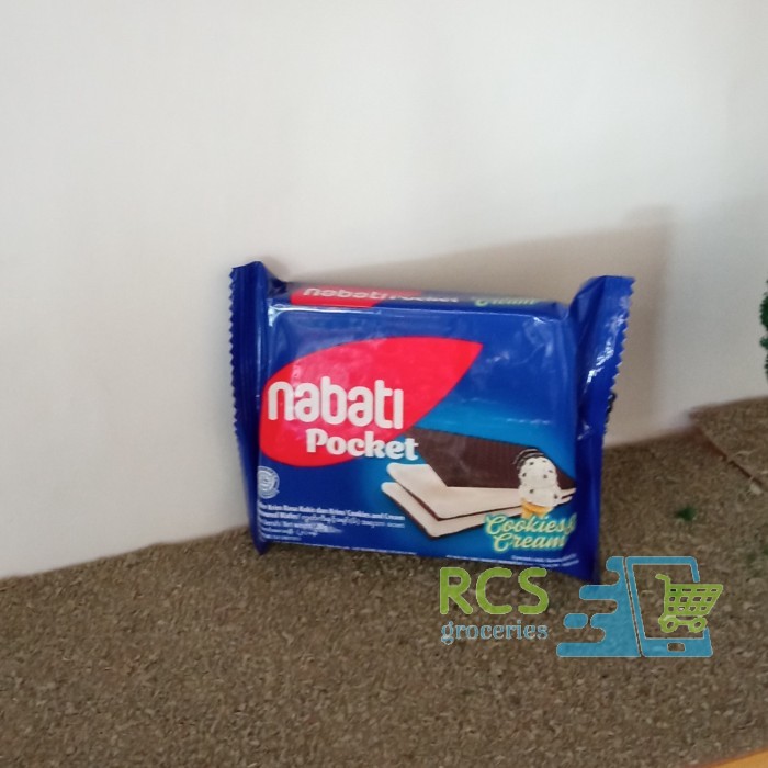 

Nabati Pocket Wafer Rasa Cookies Cream - 1 pcs