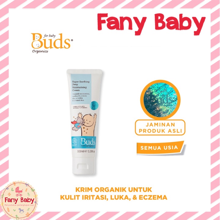 BUDS SUPER SOOTHING DEEP MOISTURISING CREAM 100ML