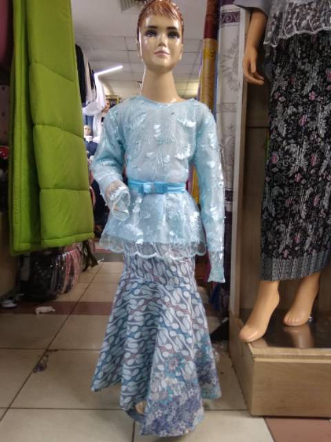 SET KEBAYA ANAK TULLE/AURORA TULLE ANAK/KEBAYA MODERN