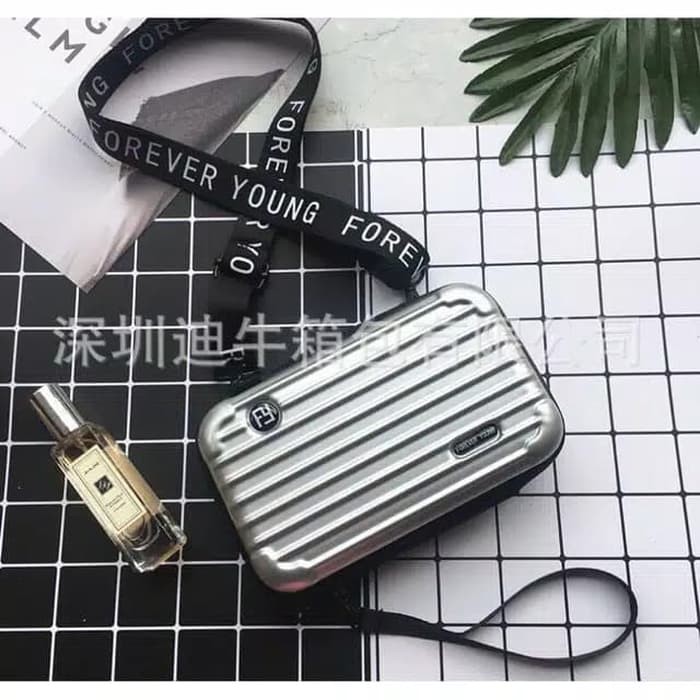 Terbaru... tas koper mini tas slempang koper mini import