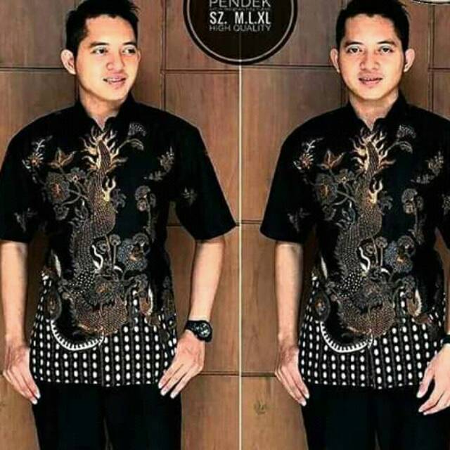 Baju Batik Pria Gus Azmi Syubbanul Muslimin Batik Katun Halus Hadroh Azzahir Hilwa Ala Santri Modern