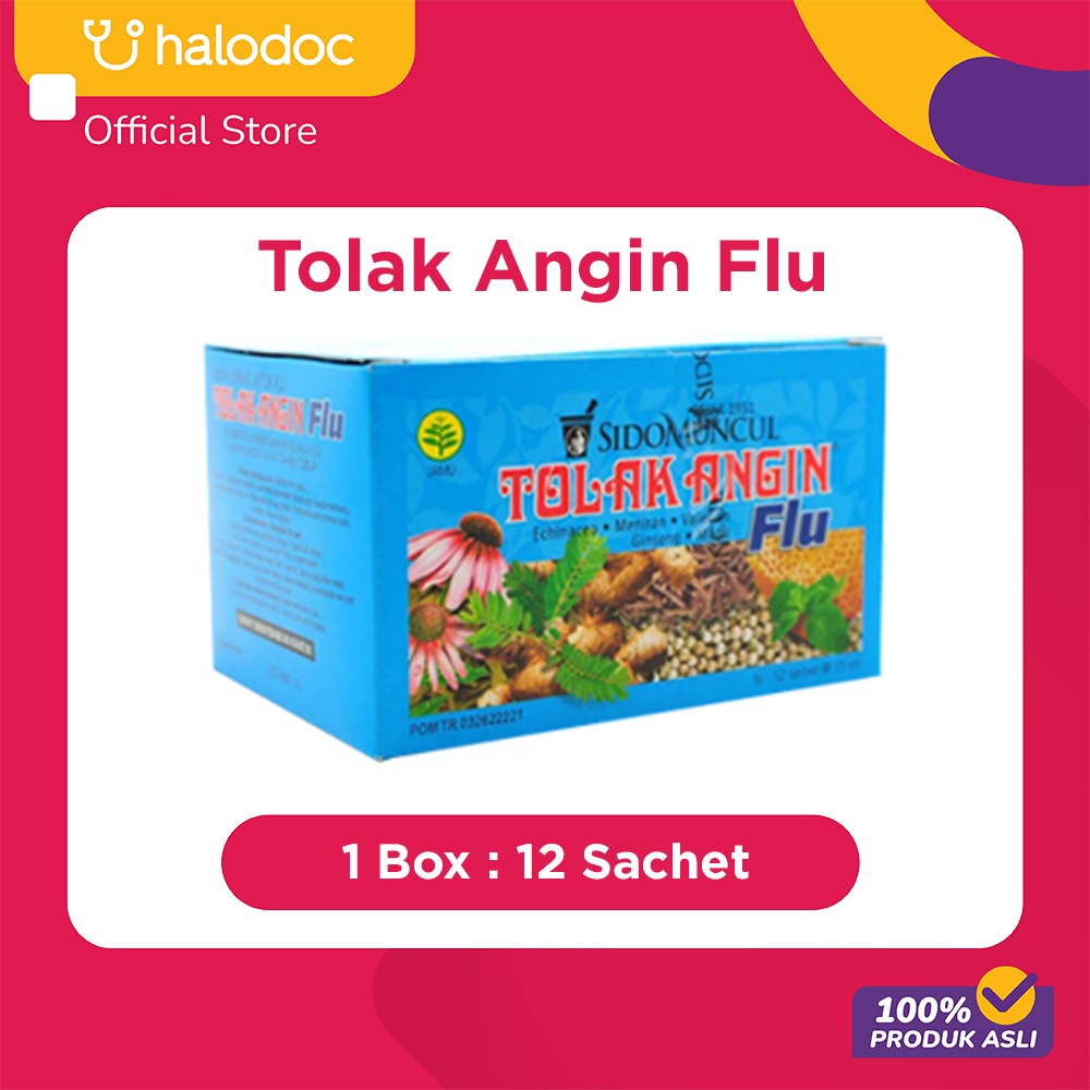 Tolak Angin Flu 12 Sachet
