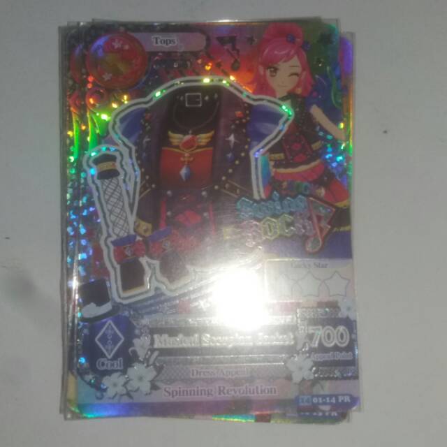 [AIKATSU CARD] Musical Scorpion Jacket