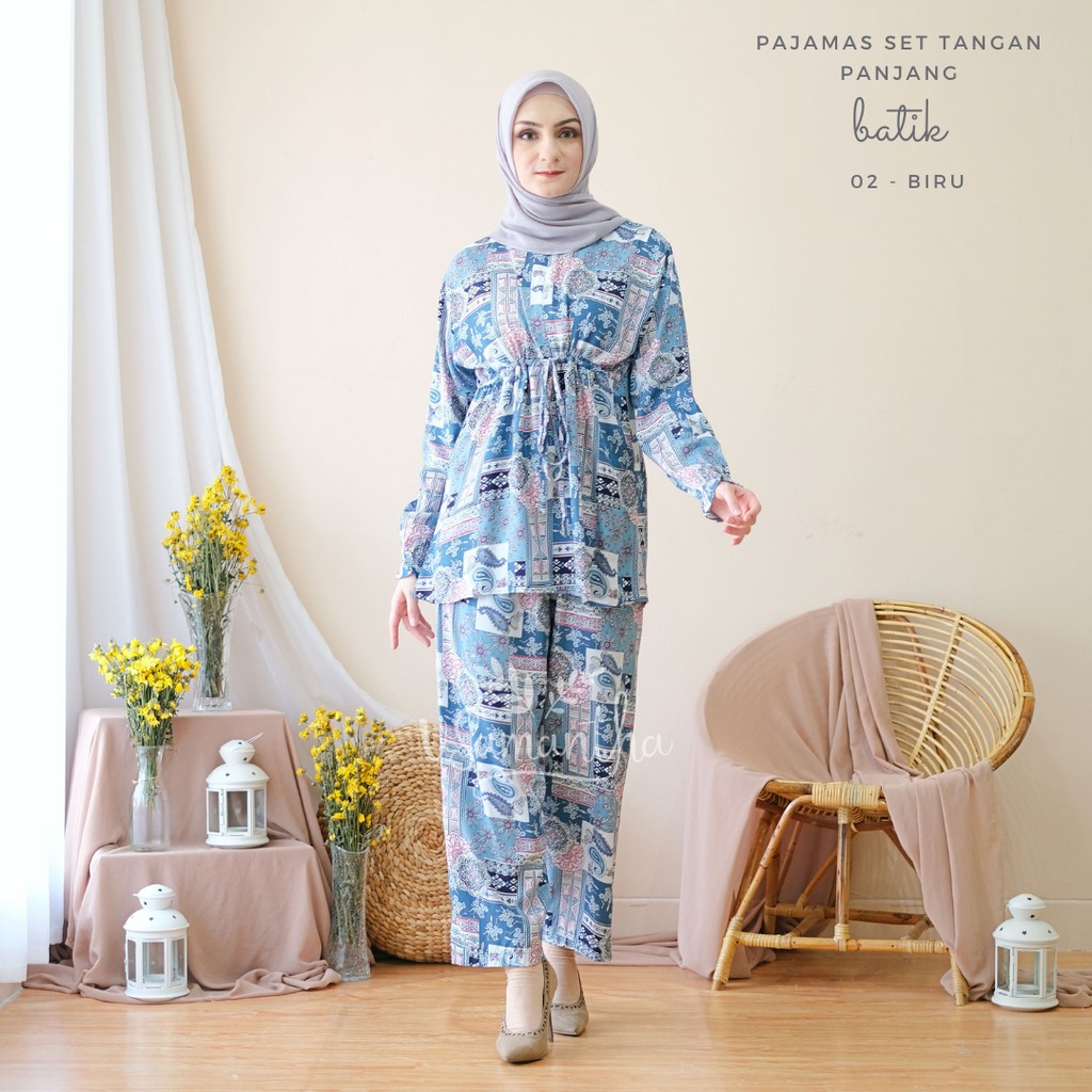 Pajamas Set Celana Muslim BUSUI Friendly