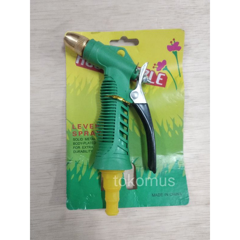 Semprotan Air/ Hose Nozzle/ Semprotan Taman/ Pistol Semprotan KEPALA KUNINGAN