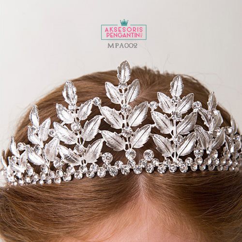 AKSESORIS CROWN RAMBUT PESTA ANAK WARNITA MODERN MPA002