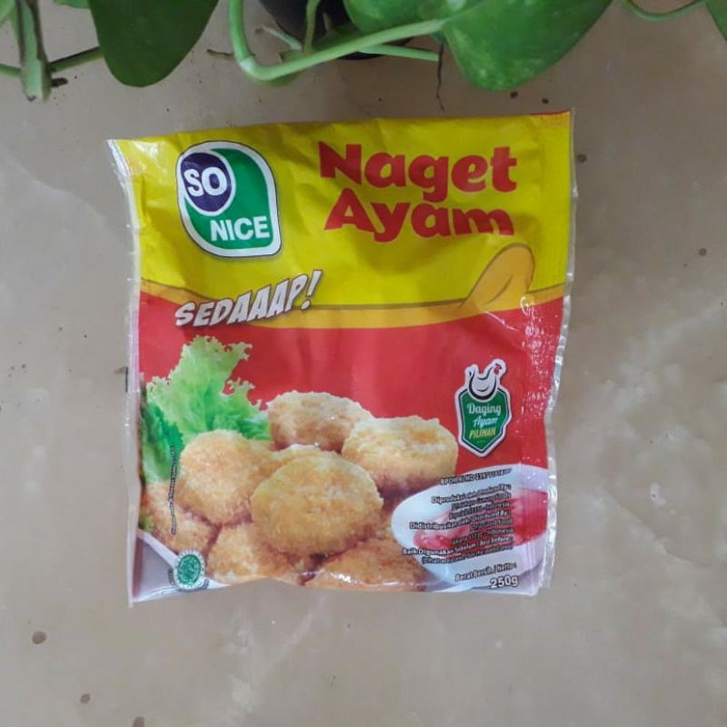 

So Nice Sedap Nugget 250gr #BundaFrozenIndramayu
